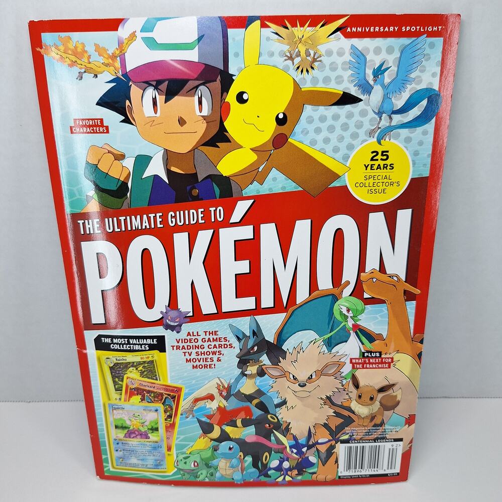 The Ultimate Guide To Pokemon 2021 25 Year Anniversary Special Collector's Issue